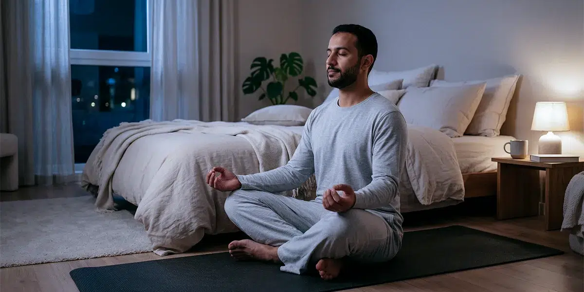 تمارين الاسترخاء واليوغا للنوم العميق