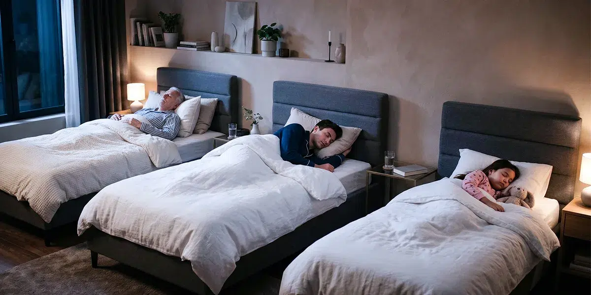 وقت النوم الصحي حسب الفئات العمرية